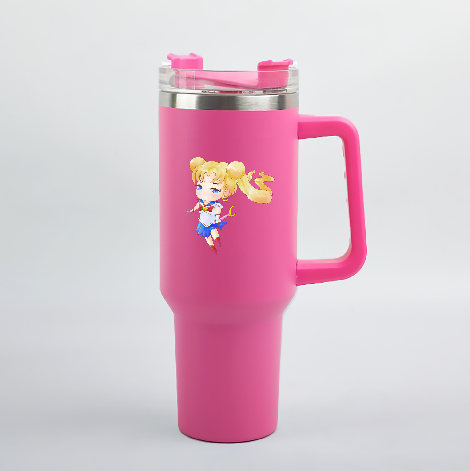 （画像用） 美少女戦士セーラームーン 愛野 美奈子 あいの みなこ Sailor Moon Aino Minako 1200mL車用タンブラー（カラープリント）